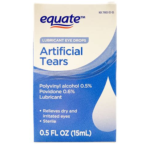 artificial tears polyvinyl alcohol lab test|artificial tears 0.4 brand name.